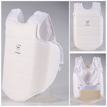 空手道护胸牛津布比赛护具儿童成人比赛型护胸护甲加厚空手道护胸