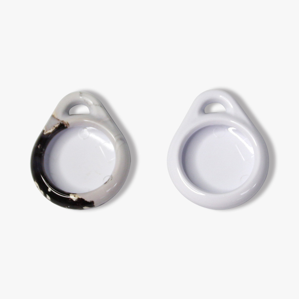 Adecuado para Apple rastreador Airtag Recubrimiento de transferencia térmica de impresión de protección Shell mascota anti-perdido dispositivo protector Shell