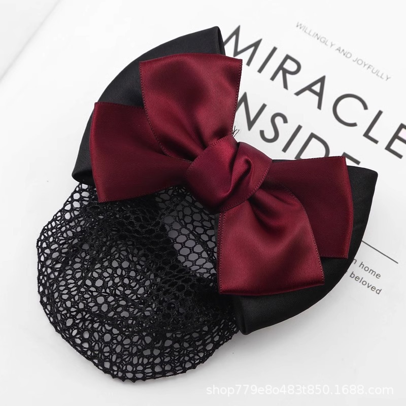 파인 메쉬 버건디