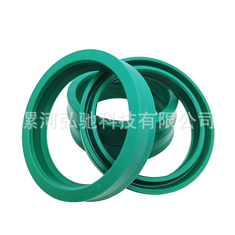 墨绿色聚氨酯活塞杆轴用密封圈液压油缸油封IDU/yxd88*100*14