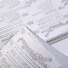 Crocodile brand inner corner white sand self-adhesive long rectangular sandpaper sand rack polishing self-adhesive flocking sandpaper