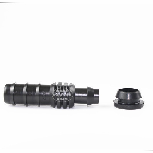Conector de Tubería PE con Válvula 20PE 17mm Plástico y Goma Perforación Simple para Riego por Goteo image 5