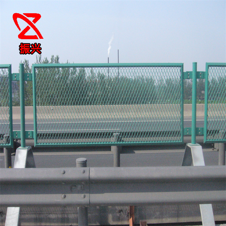 供应高速公路隔离防眩目草绿色防落物网 热镀锌公路桥梁防抛网
