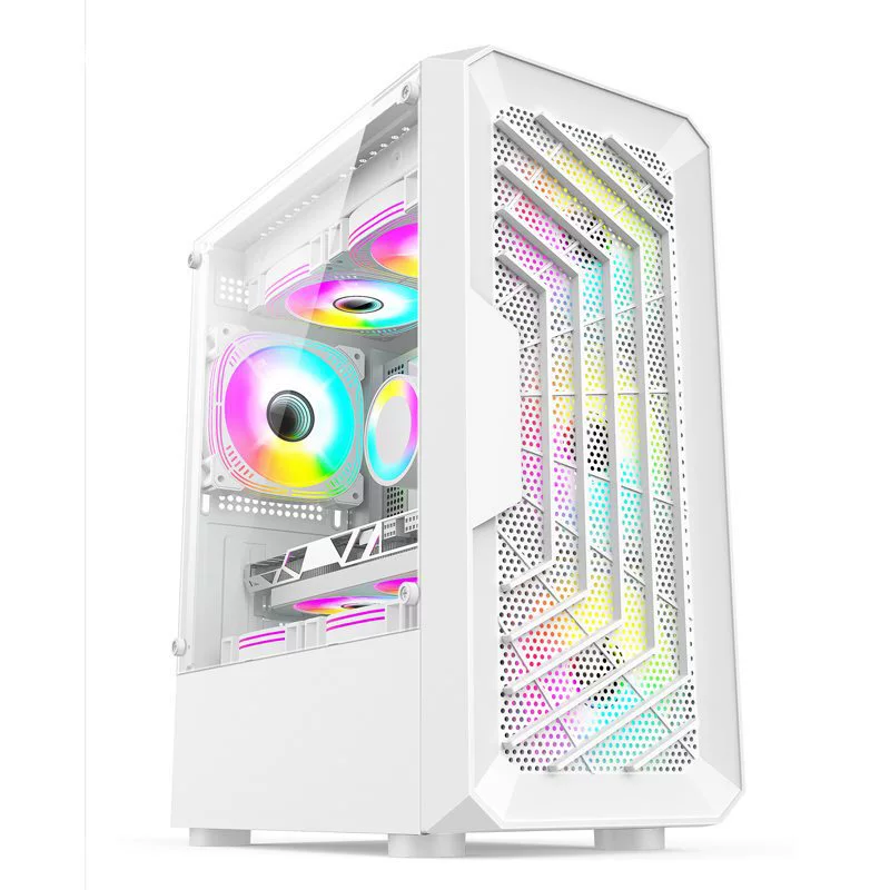 1722 компьютерный кейс m-atx настольный мини сборочный корпус для DIY офисный кейс itx