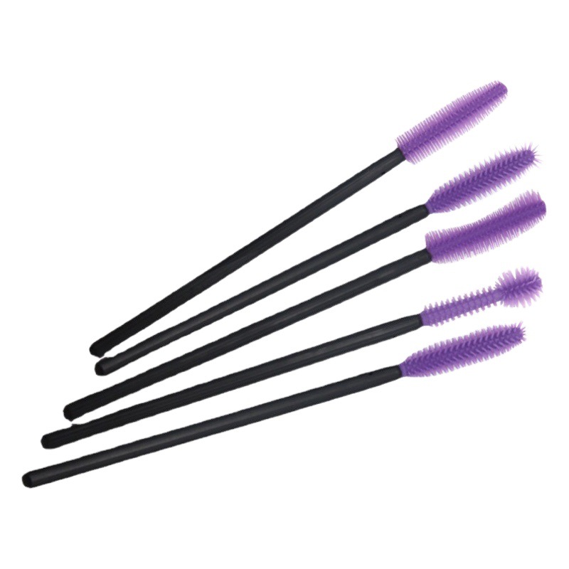 Wholesale Beauty Tools Solid Silicone Eyelash Brush Disposable Eyelash Brush/Eyelash Curler/Eyebrow Comb/Makeup Brush