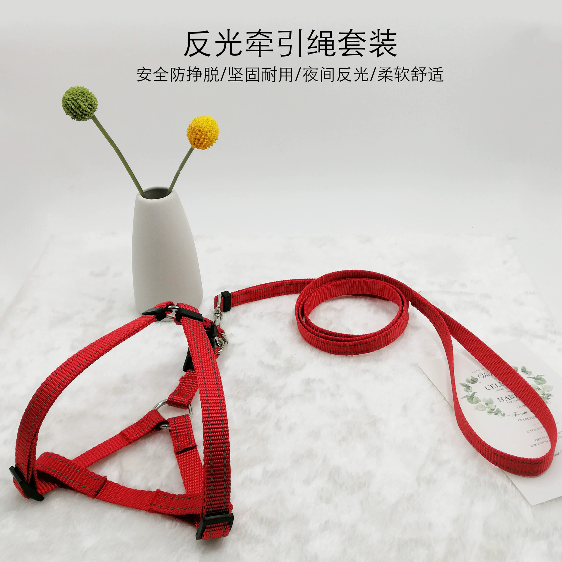 Товары для домашних животных оптом собака Светоотражающая Тяговая веревка регулируемый нагрудный ремень домашний ремень с прямыми поставками Тяговый костюм