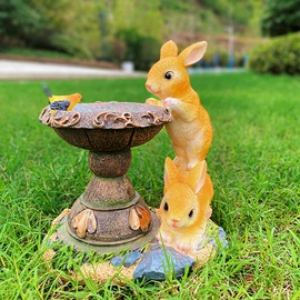 户外庭院摆件;树脂工艺品;装饰托盘