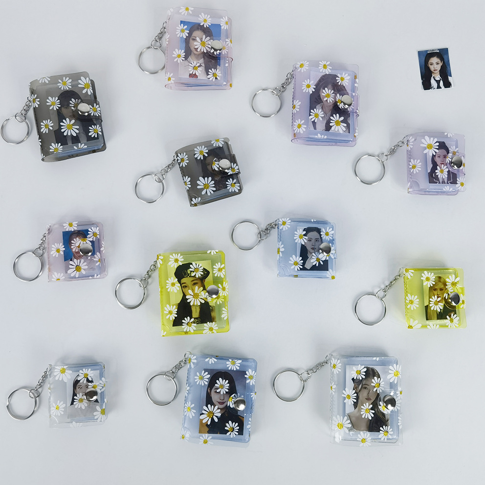 미니 사진 앨범, 사진 스티커, 1.0inch 2inch 사진 앨범, 수집 앨범, 키체인 펜던트, 창의적인 생일 선물