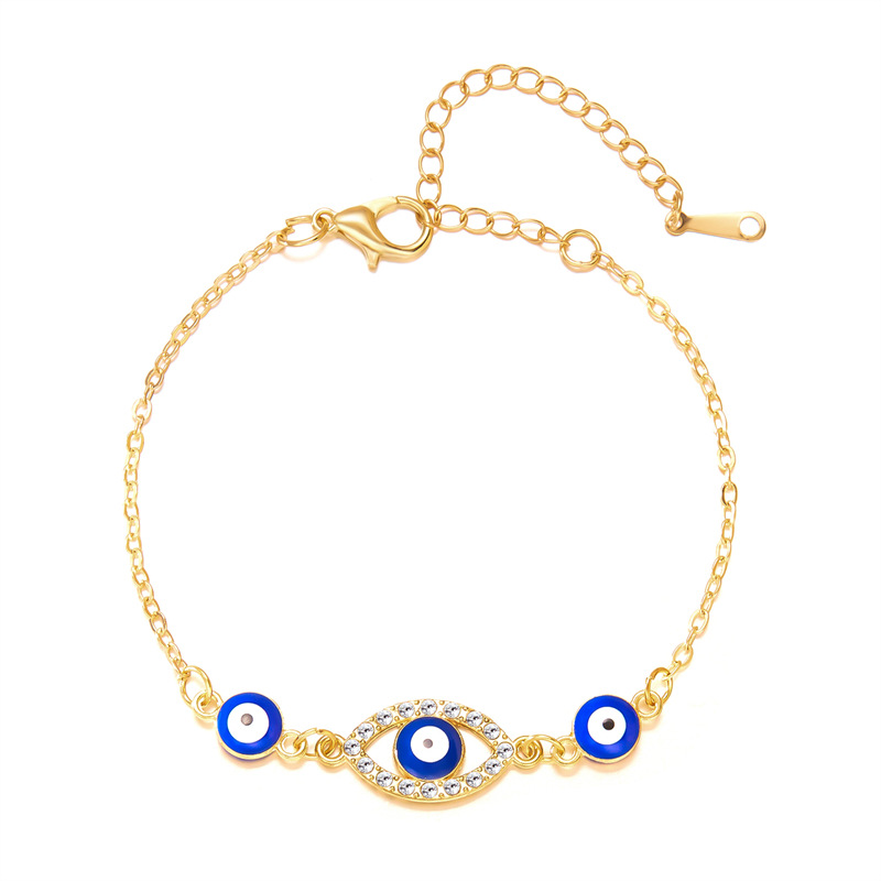 Lucky Evil Eye Red String Bracelet,Handmade Protection Jewelry.Ward Off Evil & Negative Energy,bless You With Safety & Good Luck.Adjustable,minimalist_voghion.com