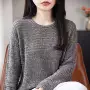 镂空长袖打底宽松精纺