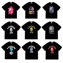 �羳�ļ�BAPE TShirtԳ��ͷ�����Բ���Ů������ϵ����T����Ů�ֻ�