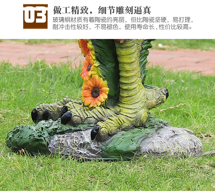 玻璃钢公鸡母鸡雕塑 thumbnail 40