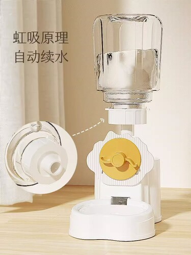 New pet hanging cage automatic feeder anti-tip hanging cat and dog water fountain cat bowl and dog bowl wholesale