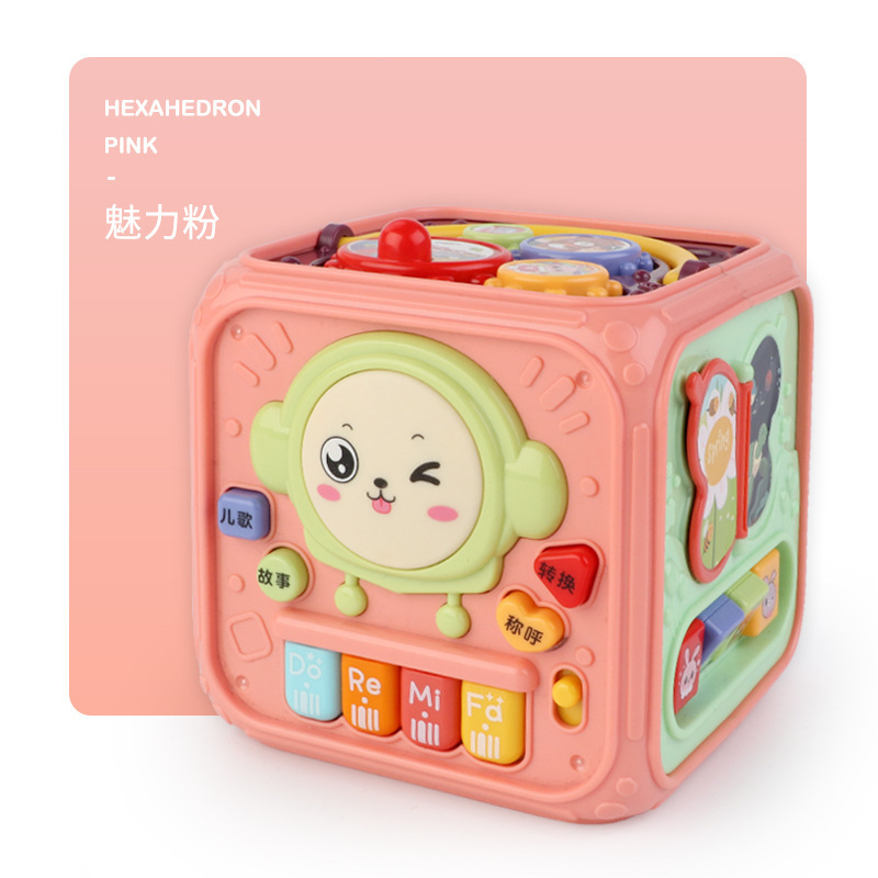 宝宝手拍音乐鼓旋转木马鼓充电鼓早教加大号电动拍拍鼓儿童玩具鼓|undefined