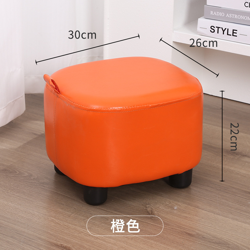 跨境矮凳厂家批发小凳子家用换鞋凳客厅柔软小板凳可印logo礼品凳|undefined