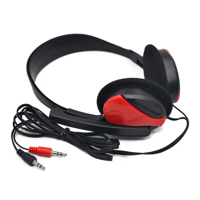 Manufacturer Wholesale Computer Headset, Gaming and Karaoke Headphones, 3.5mm Plug-In Headphones with Microphone