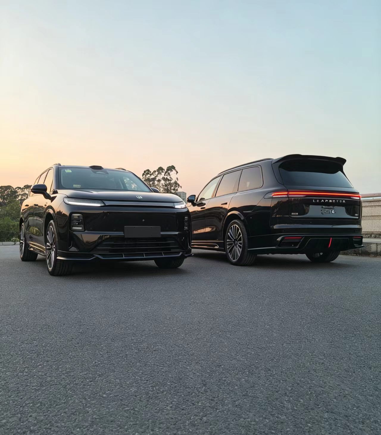 Suitable for Leapmotor 27 C16 Modification Parts: Small Body Kit, Front Lip, Side Skirts, Rear Lip, Rear Wing, Body Kit Set - Black Version