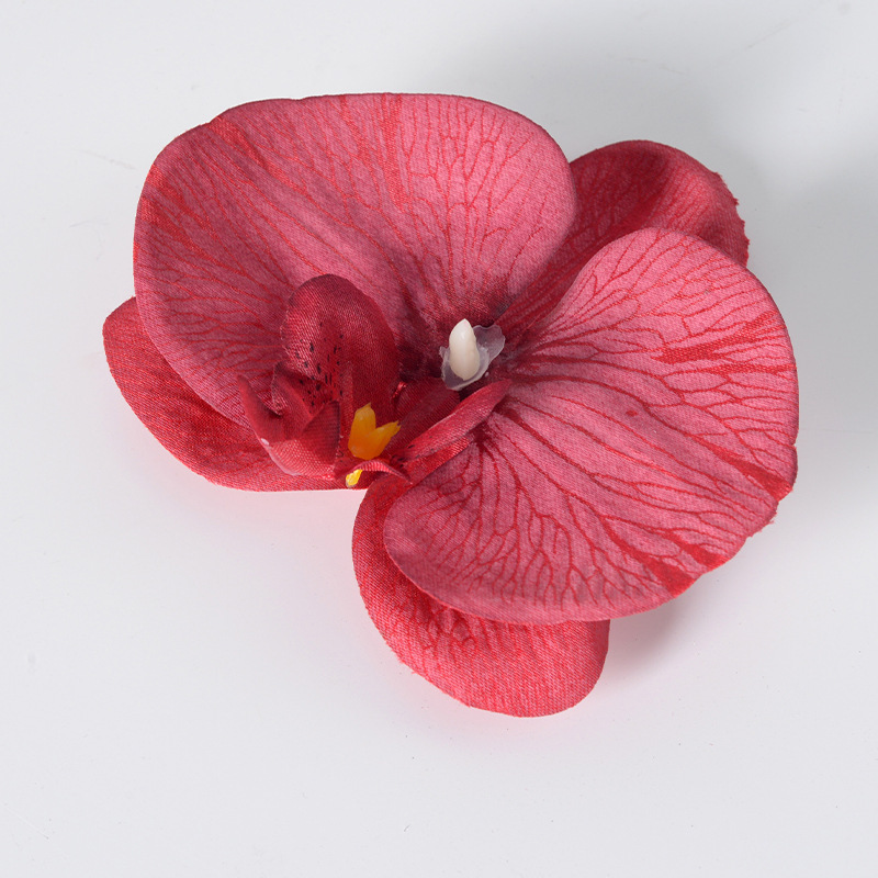 シミュレーションフィルム胡蝶蘭花頭花弁シミュレーション花アクセサリーヘアピンdiy手作りウェディングドレス装飾|undefined