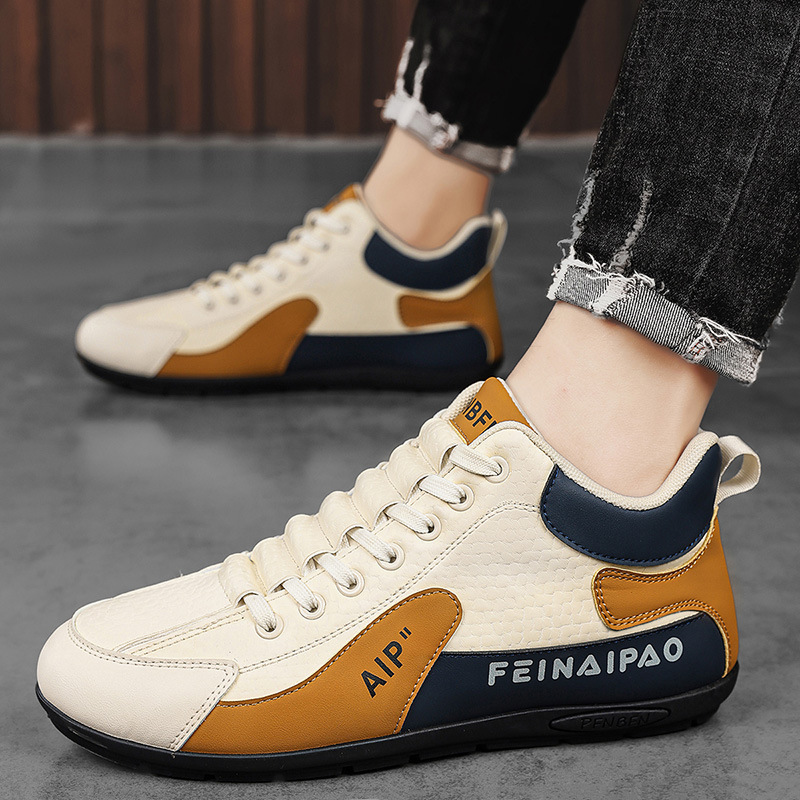 Casual Contrasting Color Men's Shoes Spring and Autum New Low-Top Sports Shoes Men's Wear-Resistant Work Clothing Fashion Mens Shoes Casual Contrasting Color Men's Shoes Spring and Autum New Low-Top Sports Shoes Men's Wear-Resistant Work Clothing Fashion Mens Shoes