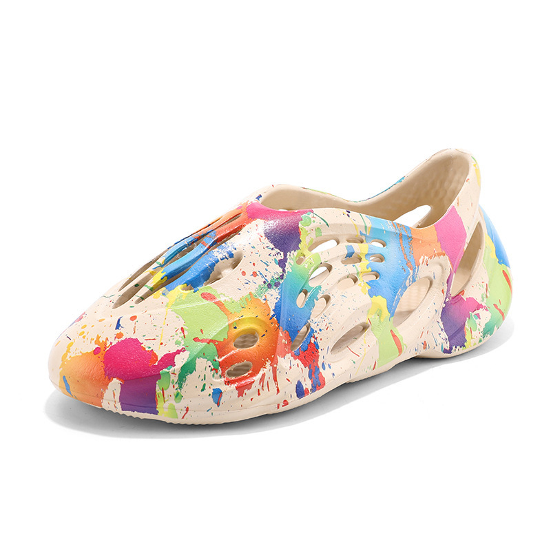 Sandali romani da esterno di tendenza Instagram con nuovo buco mimetico estivo oversize per scarpe da spiaggia da uomo_voghion.com