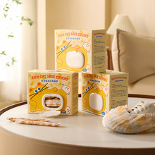 卡通一次性鞋套抽取式壁挂无纺布脚套家用客人套脚加厚防滑鞋套