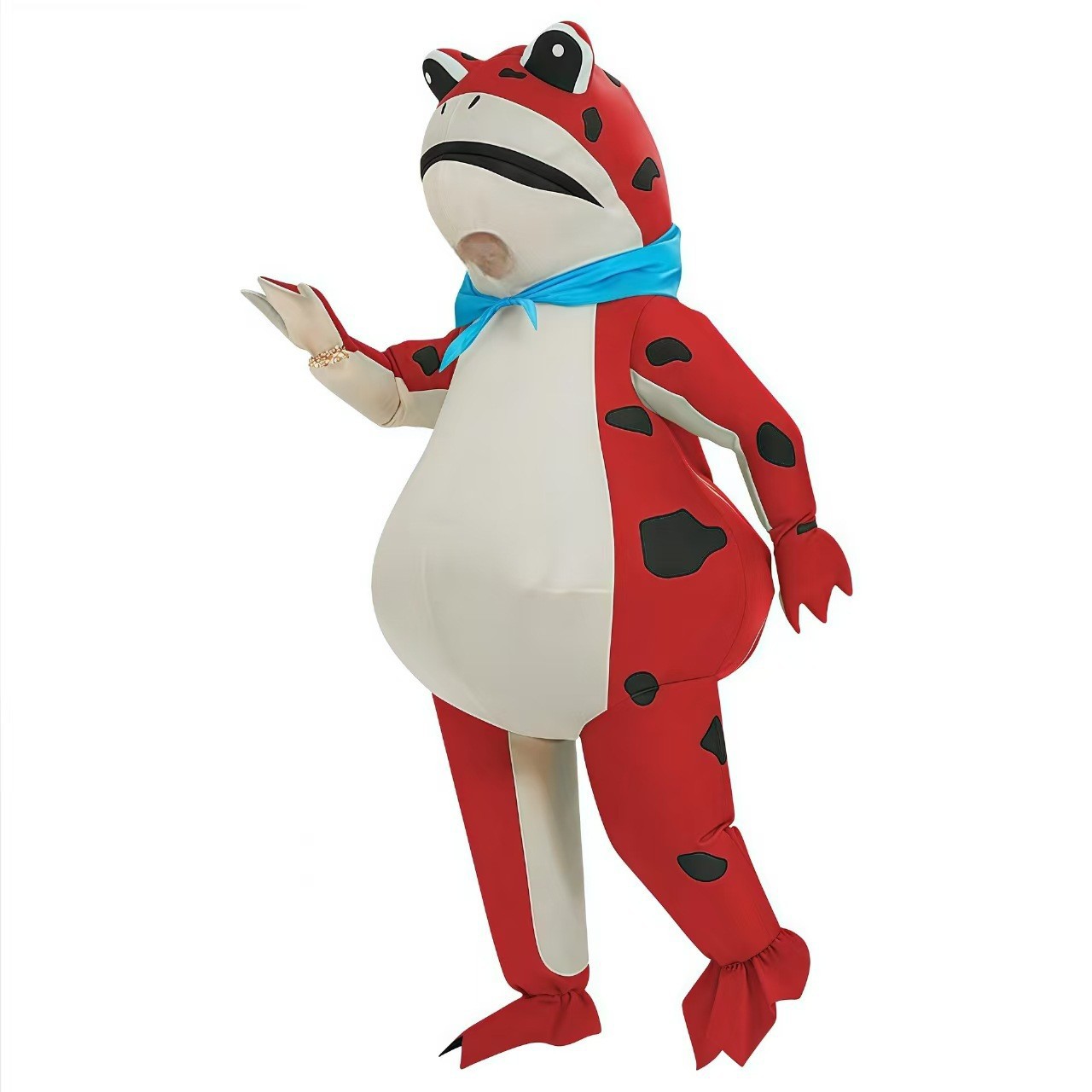 Amazon explosión impresa inflatable T-Rex disfraz Halloween multicolor T-Rex disfraz de fiesta disfraz de muñeca