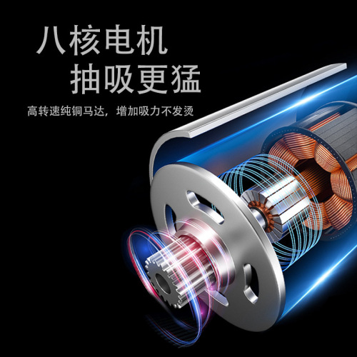 Cross-border new high-power mini small car vacuum cleaner Portable handheld wireless car vacuum cleaner