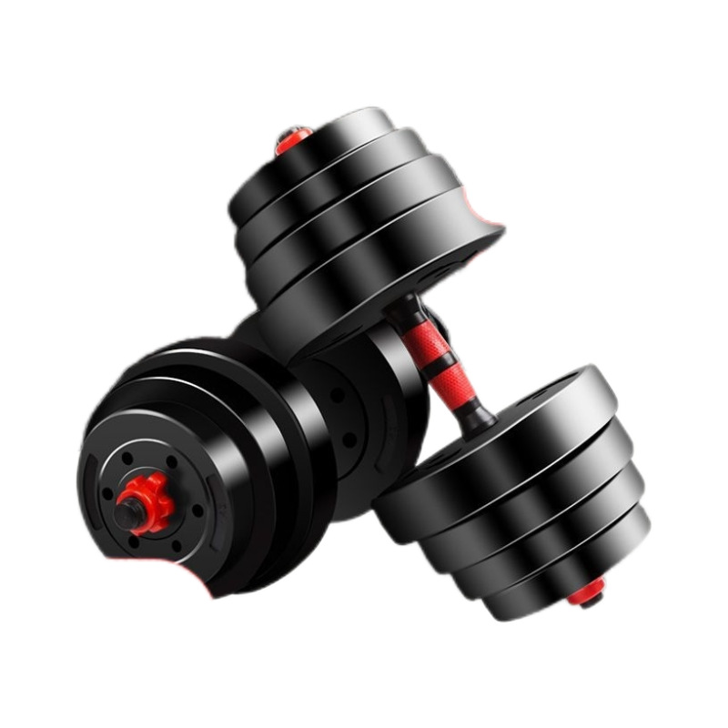 Dumbbell Men's Fitness Home Equipment Barbell Dormitory Yaling Pair of Adjustable Weight Two-In-One Dumbbell Set