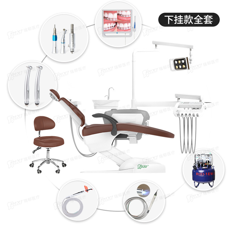 Nueva silla de tratamiento integral dental de alta calidad, silla dental oral, máquina de tratamiento integral dental, venta directa