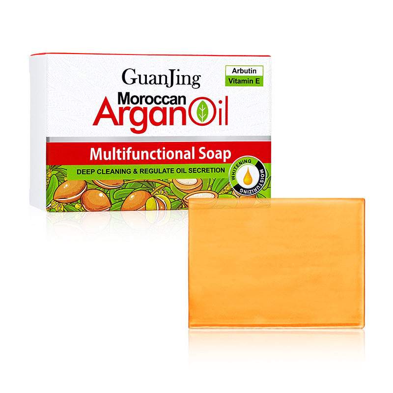 Agam Oil GuanJing Hand Facial Cleansing Brightening Mild Moisturizing essence Soap_voghion.com
