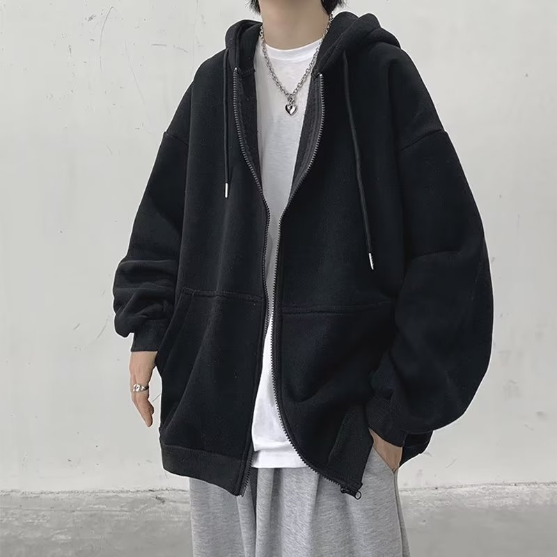 夹克男春夏2024新款时尚百搭棒球领开衫上衣中青年男士休闲外套