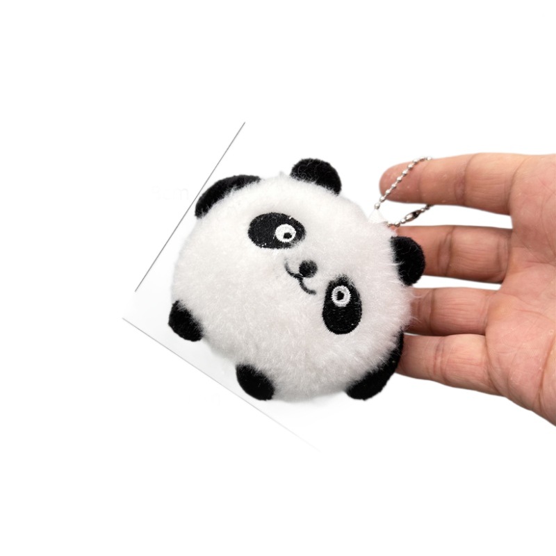Lindo muñeco de peluche de máquina de garra, Dai mengdundun panda llavero muñeca colgante paquete de accesorios pequeños regalos al por mayor image 6