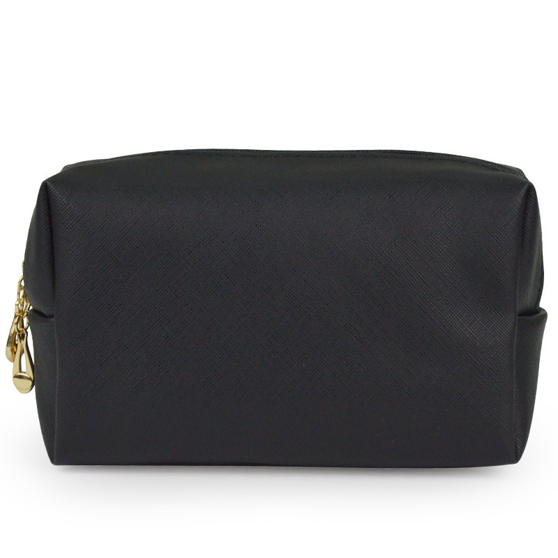 Bolsa de almacenamiento negro cuero pu caballo loco estriado impermeable a prueba de suciedad bolsa de maquillaje bolsa de lavado bolsa de viaje de negocios para hombres bolsa de negocios image 15