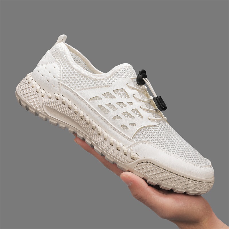 Plus Size 4546 Men's Shoes Summer Breathable Mesh Shoes Sports Casual Shoes Men's Hiking Shoes Hiking Shoes Mesh Clogs