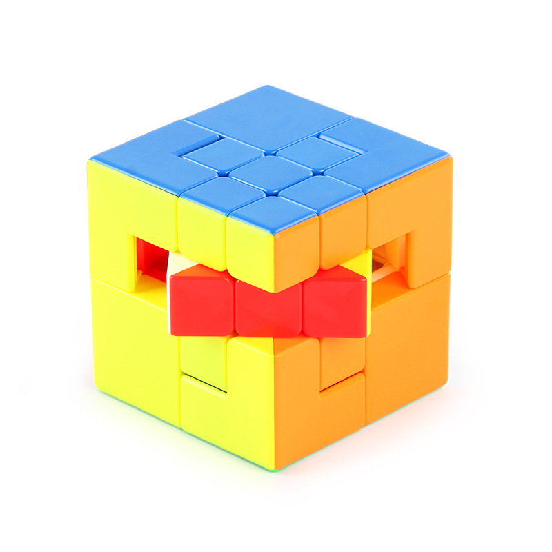 Moyu encantador títere de dragón Cubo de Rubik N ° 1 2 juguetes educativos competitivos de transformación de cuarto orden de forma especial Cubo de Rubik giratorio 8822