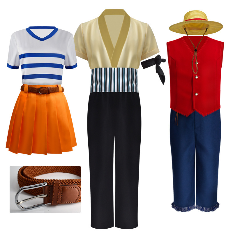 Real-life movie one piece cos suit Nami Sauron costume cosplay Luffy full set Halloween anime suit