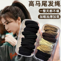 高马尾发绳高弹力耐用橡皮筋女扎头发圈2025新款高端春季头绳头饰