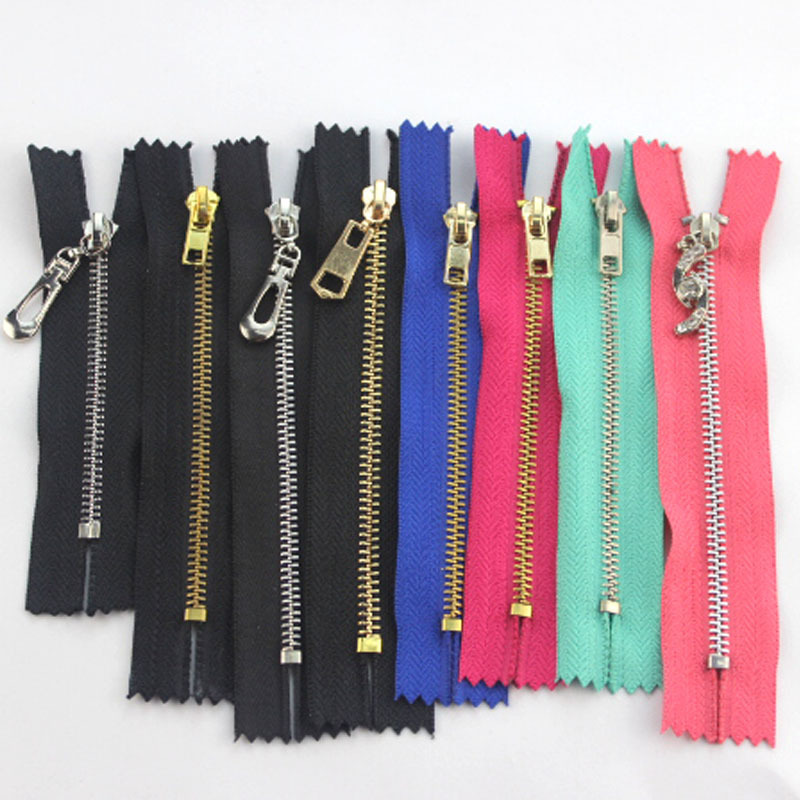 金王金属闭尾拉链3#仿铜拉链多色多规格服装箱包定制款拉链批发