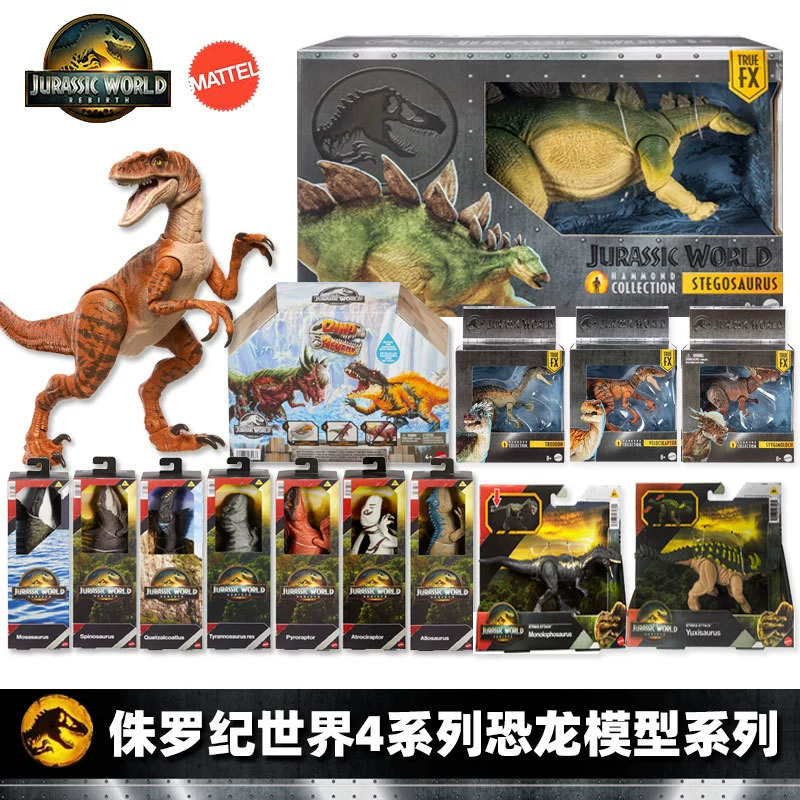 Игрушка-динозавр Mattel для мальчиков, Юрский мир, звуковые эффекты