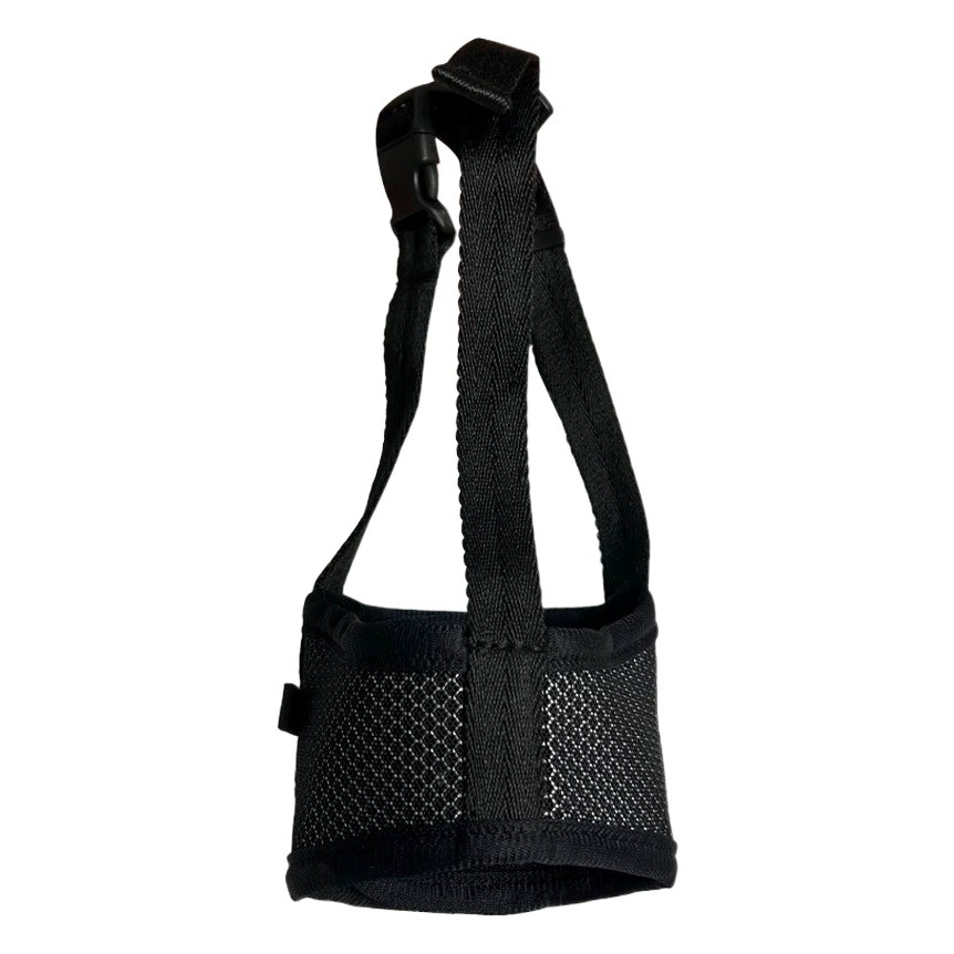 Светоотражающая намордник для собак из мягкого нейлона, усиленная дышащей сеткой на липучке, регулируемая кольцевая намордник для домашних животных