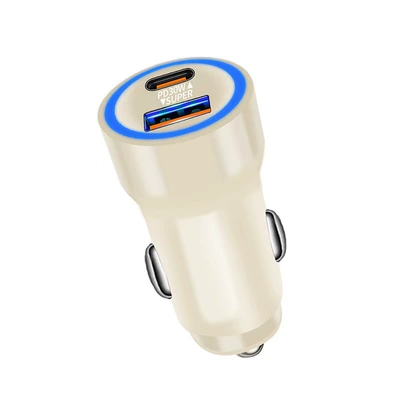 Fast Charging Car Charger, Mobil şarj cihazları - p12-khaki-without-packaging-box