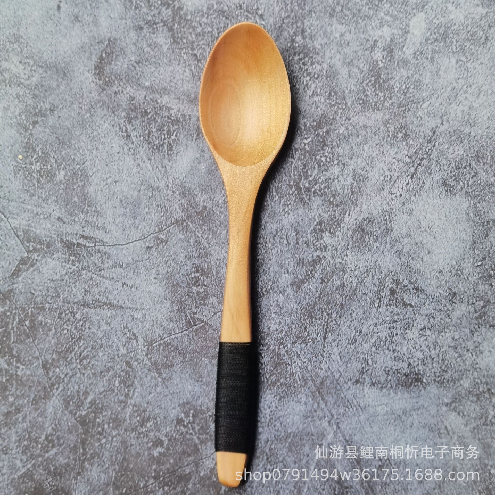 헤무 웨이브 핸들 스푼 블랙 라인