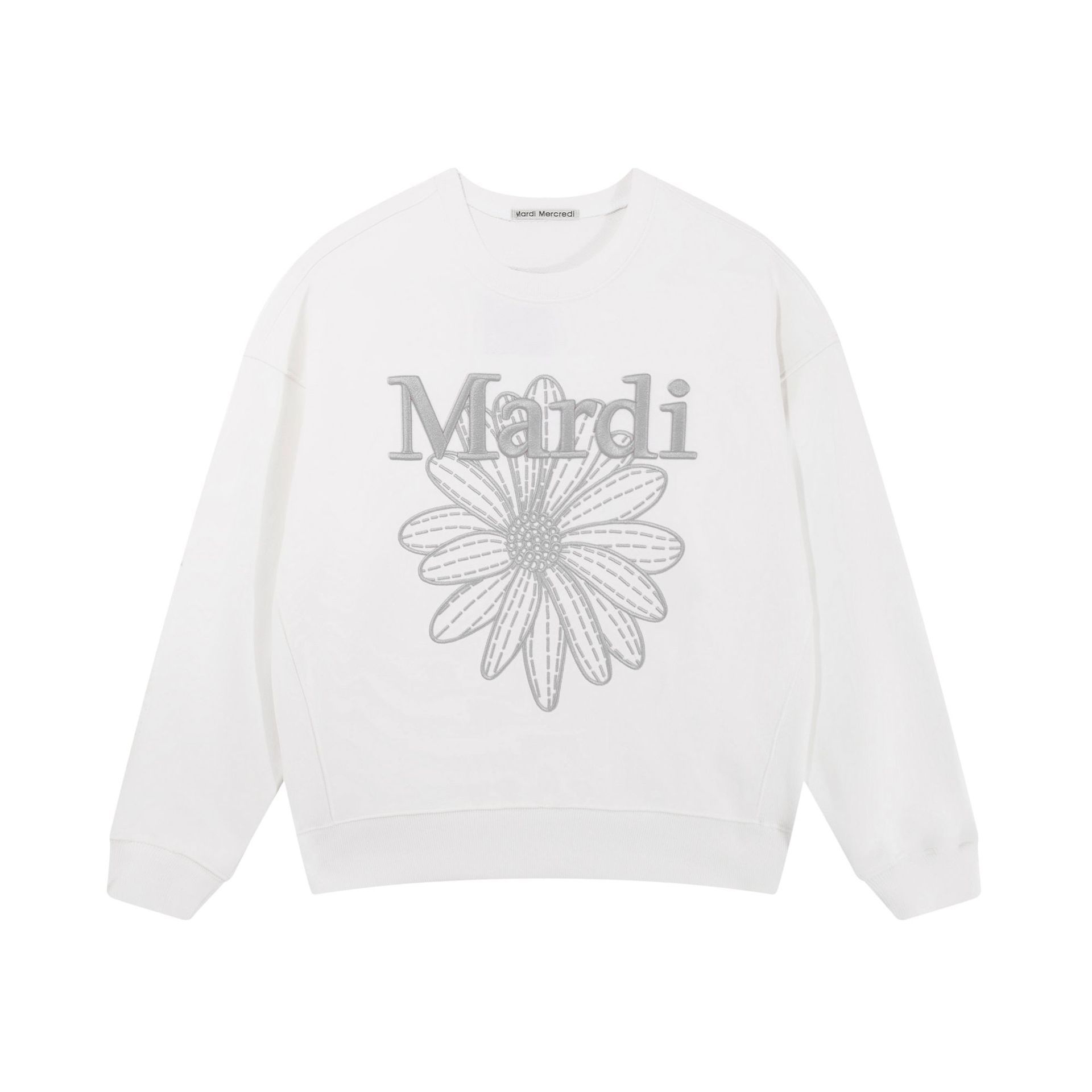 Embroidery white/silver / One size fits all
