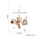 Baby Bed Pendant Baby Rainbow Bed Bell Cute Baby Room Decoration Children Cartoon Cat Wind Bell Hanging in stock
