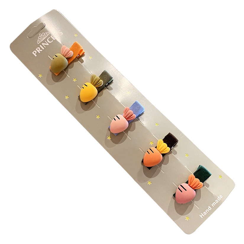 Bebé paño completo horquilla niña no duele pelo roto horquilla lindo bebé Super lindo sudor pelo clip chica accesorios para el cabello