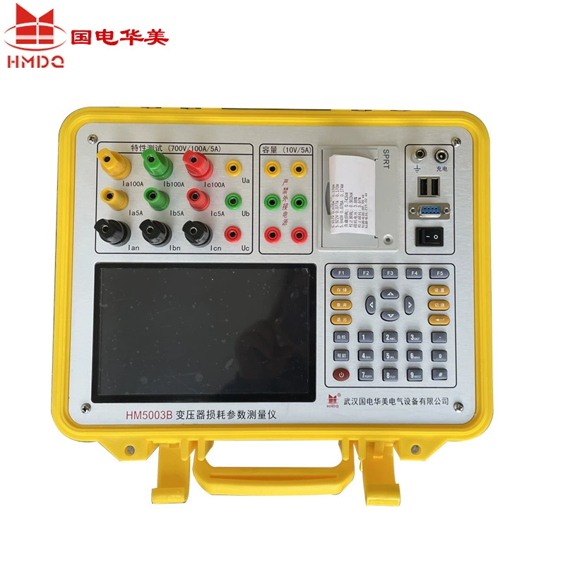 HM5003B Измеритель параметров потерь трансформатора, векторный анализатор, тестер емкости трансформатора завод