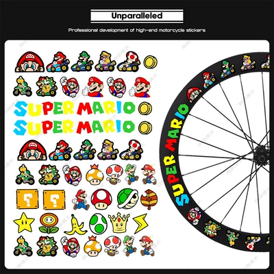 Body sticker — Reflective - 270-mario-one-side-of-the-wheel-is-reflective-1-picture