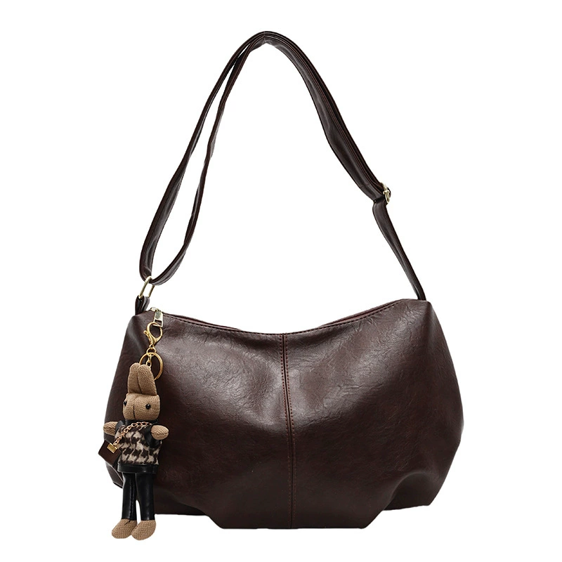 Retro capacious shoulder bag, universal one-shoulder bag, high-end