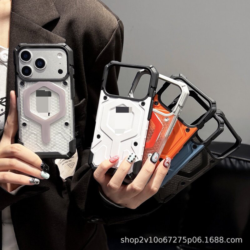 Diamond Magnetic Suction Suitable for Apple 17Promax Mobile Phone Case Iphone15 Protective Cover 14 Anti-Fall 16Ua Same Style g Diamond Magnetic Suction Suitable for Apple 17Promax Mobile Phone Case Iphone15 Protective Cover 14 Anti-Fall 16Ua Same Style g