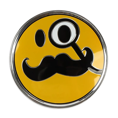 Car modification medium mesh logo grille Zhongwang - beard-facial-expression-bag